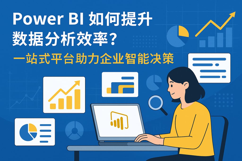 Power BI如何提升数据分析效率？一站式平台助力企业智能决策